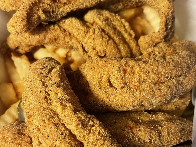 Louisiana Catfish food