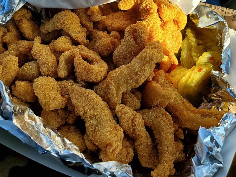 Louisiana Catfish food