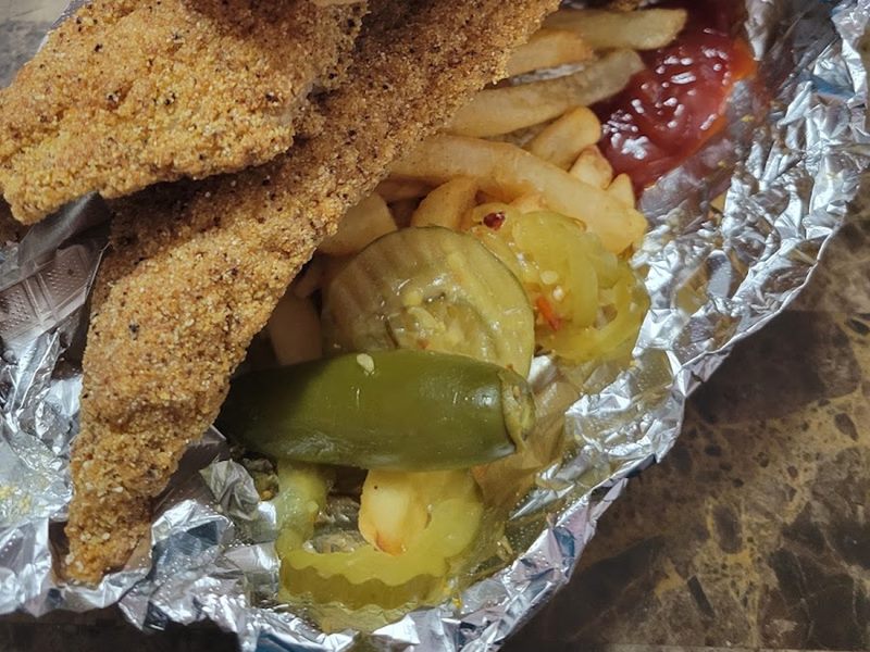 Louisiana Catfish food