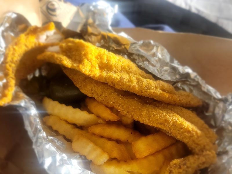 Louisiana Catfish food